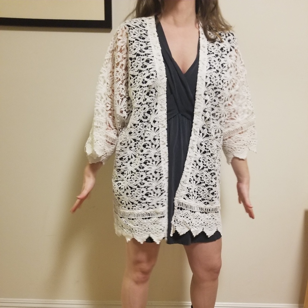Boho Lace Kimono